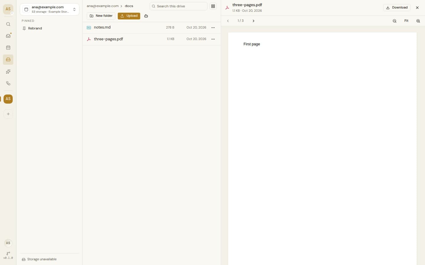 Preview in the browser