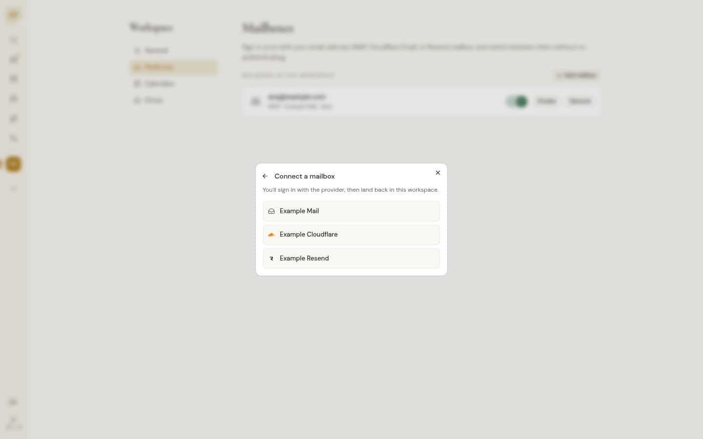 Gmail, Outlook, Zoho and IMAP