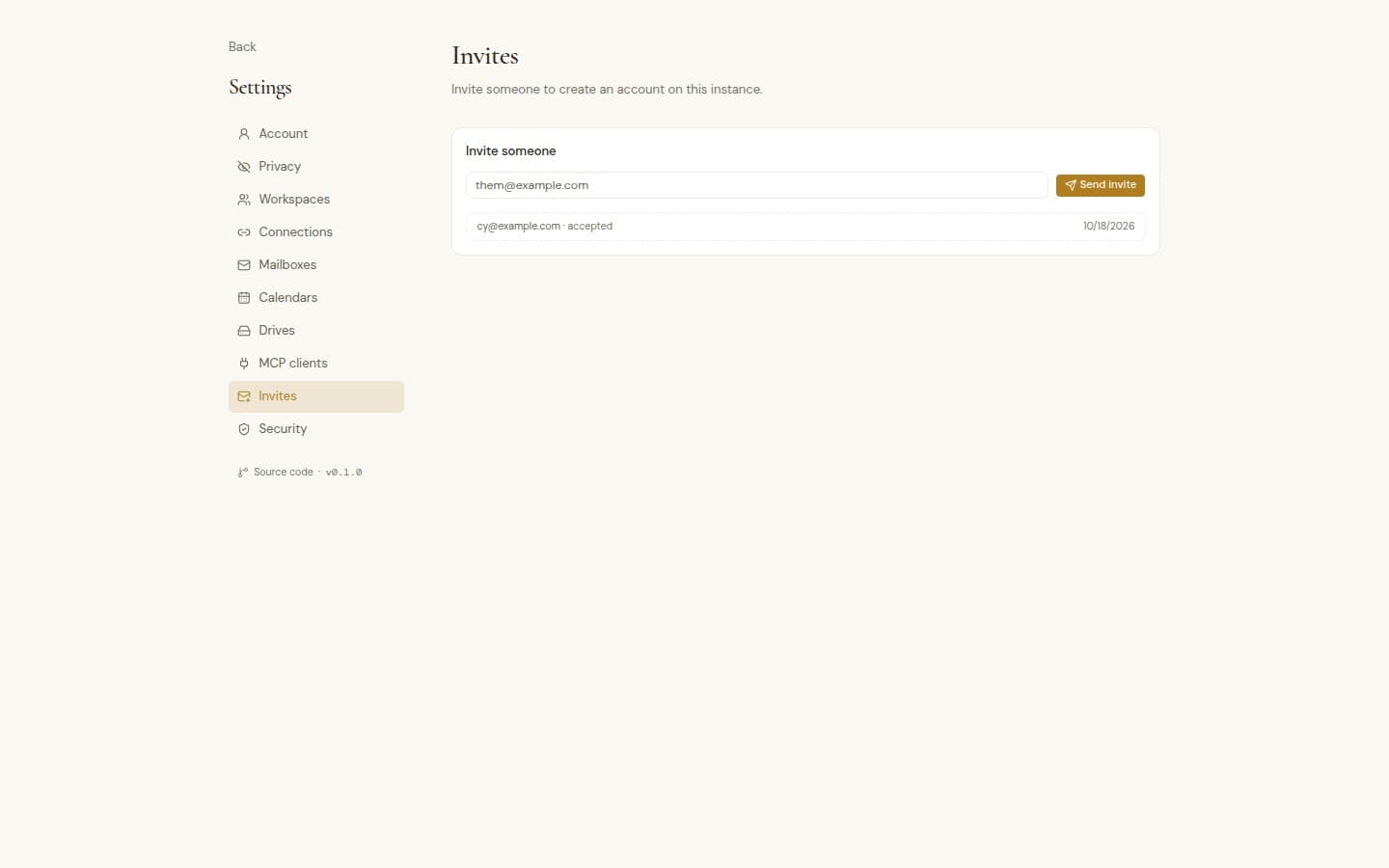 Invite-only by default