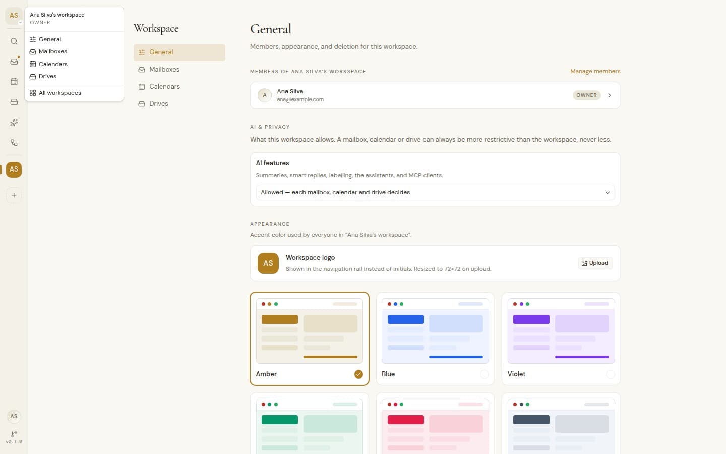 Jump between workspaces